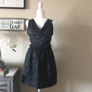 Ann Taylor Loft Dark Gray Dress